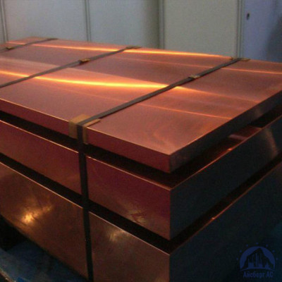 Плита бронзовая 100х600х1500 мм БрАЖНМц 9-4-4-1 купить в Чебоксарах