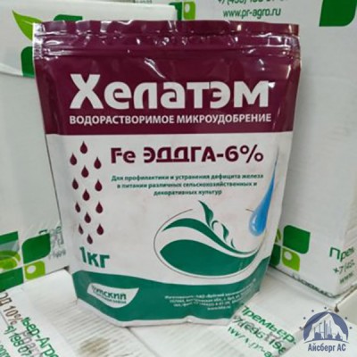 Удобрение ХЕЛАТЭМ Fe 6 Fe EDDHA (ЭДДГА) 6 % купить в Чебоксарах