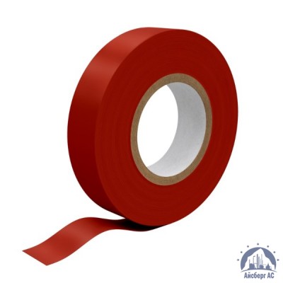 Лента изоляционная ПВХ (Полимерпак) 15 мм красная купить в Чебоксарах