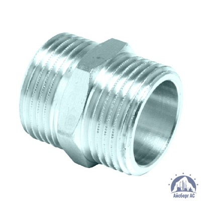Ниппель нержавеющий Ду 15 1/2'' AISI 316 купить в Чебоксарах