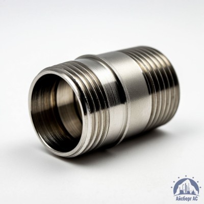 Ниппель переходной нержавеющий DN 32х15 1 1/4"-1/2" 42,4х21,3 мм AISI 316 двойной НР-НР купить в Чебоксарах