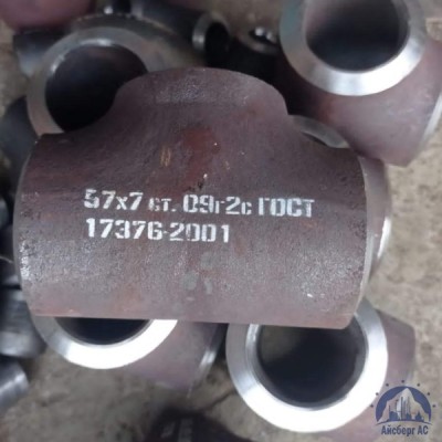 Тройник оцинкованный 57 мм ГОСТ 17376-2001 купить в Чебоксарах